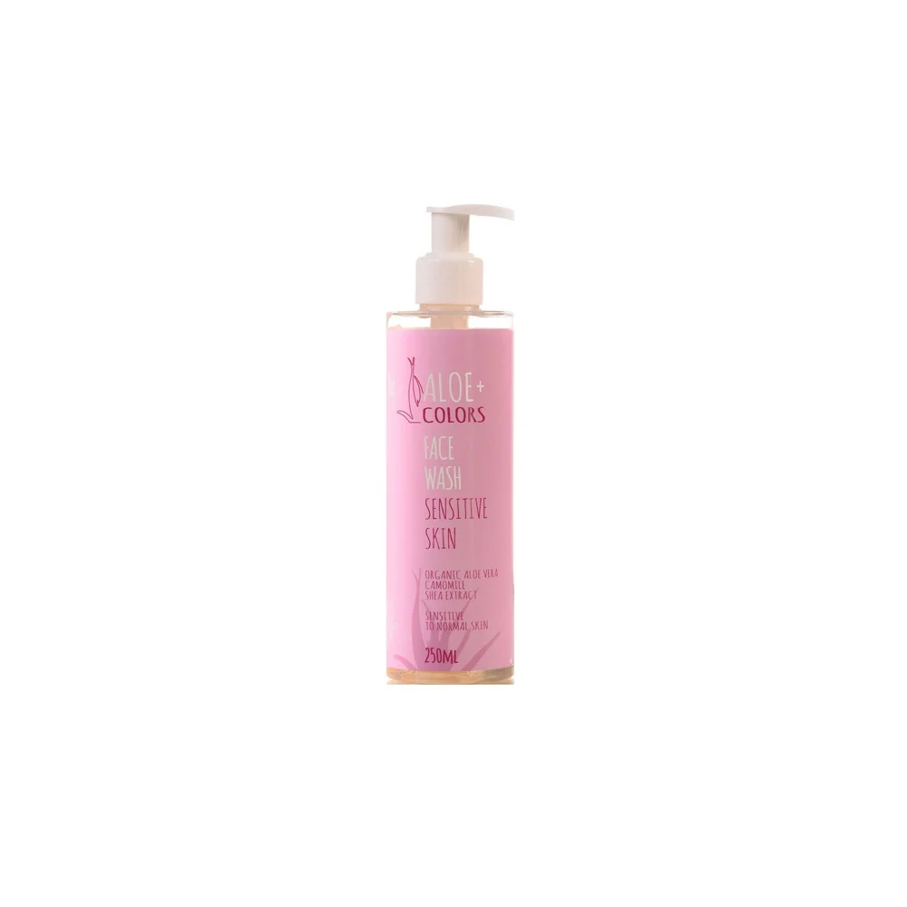 Aloe Colors Face Wash Sensitive Skin Facial Cleansing Gel 250ml