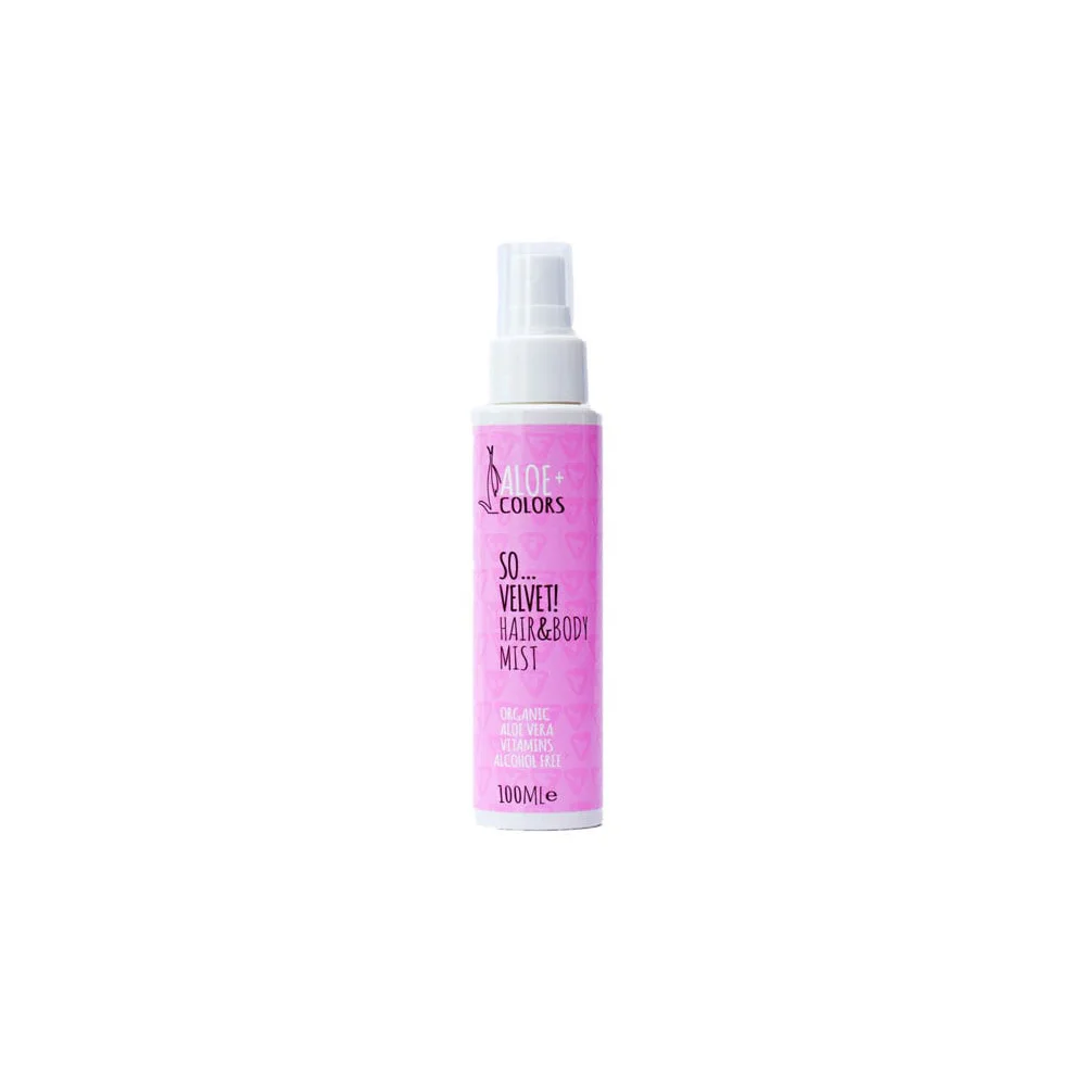 Aloe Colors So Velvet Hair & Body Moisturizing Mist For Body Hair 100ml