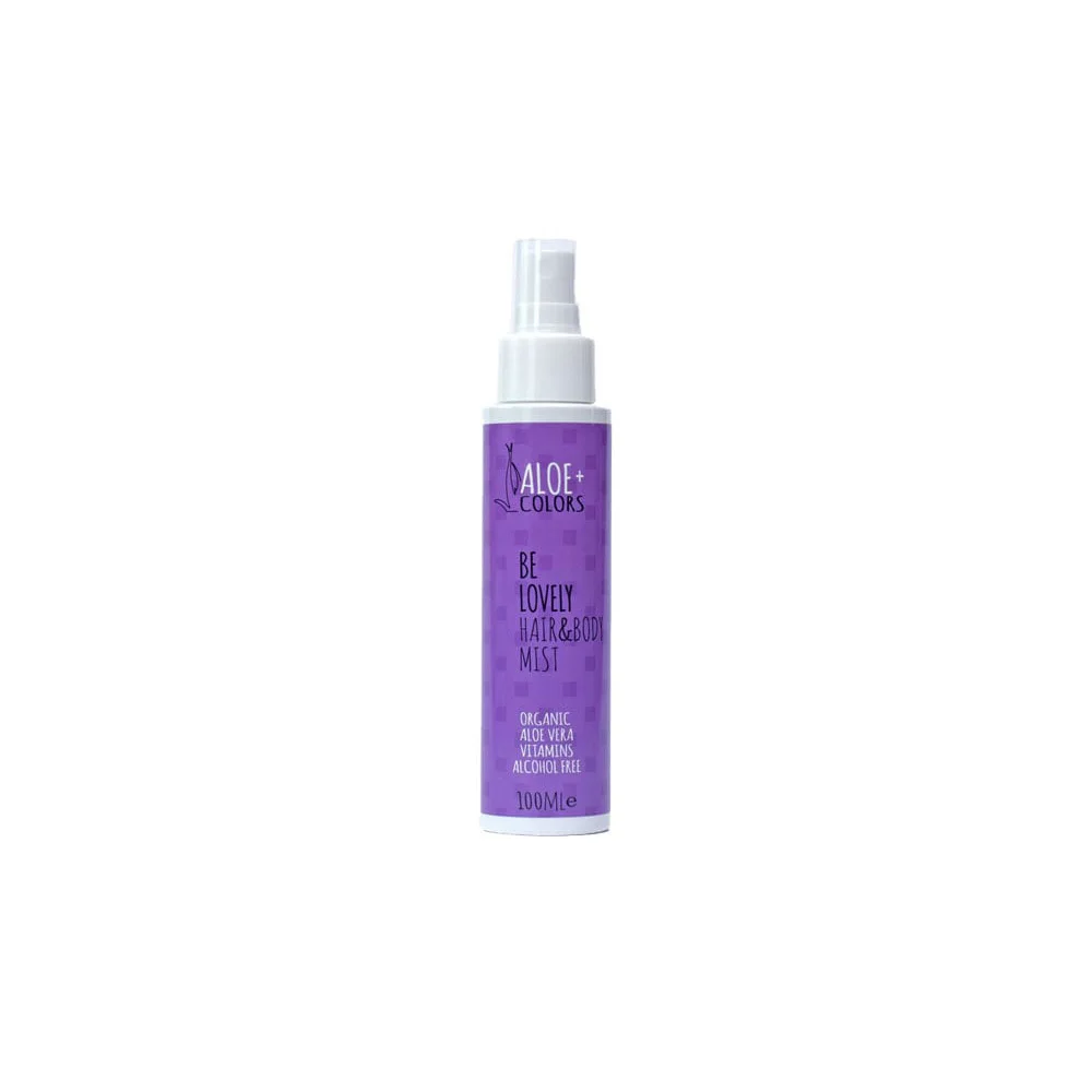 Aloe Colors Be Lovely Hair & Body Mist Hair & Body Moisturizing Spray 100ml