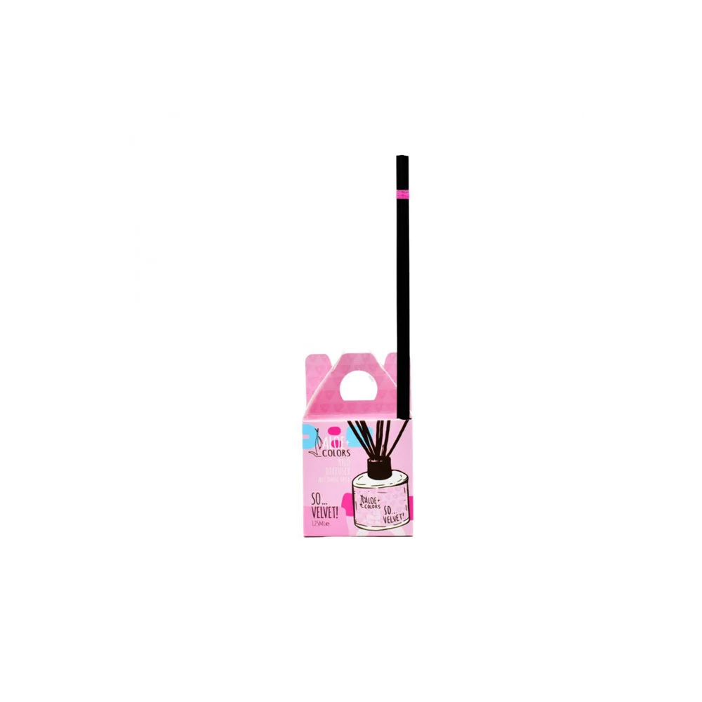 Aloe Colors Reed Diffuser So Velvet Room Fragrance With Diffusion Sticks & Powder Fragrance 125ml