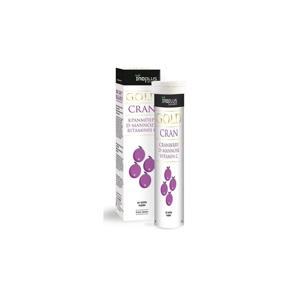 InoPlus Gold Cran Supplement For The Smooth Function Of The Urinary Tract 20 Eff.tabs