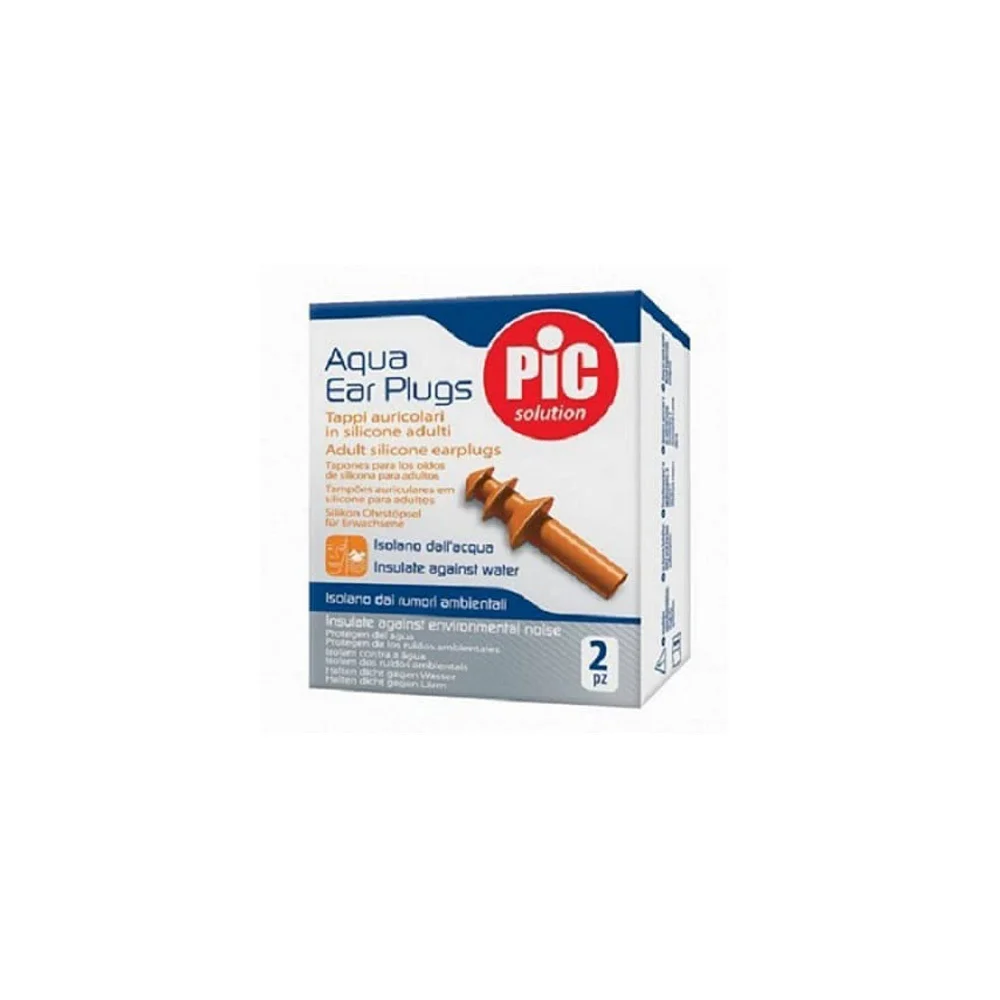Pic Solution Sport Aqua Ear Plugs Ωτοασπίδες Σιλικόνης Ενηλίκων 2 τεμάχια