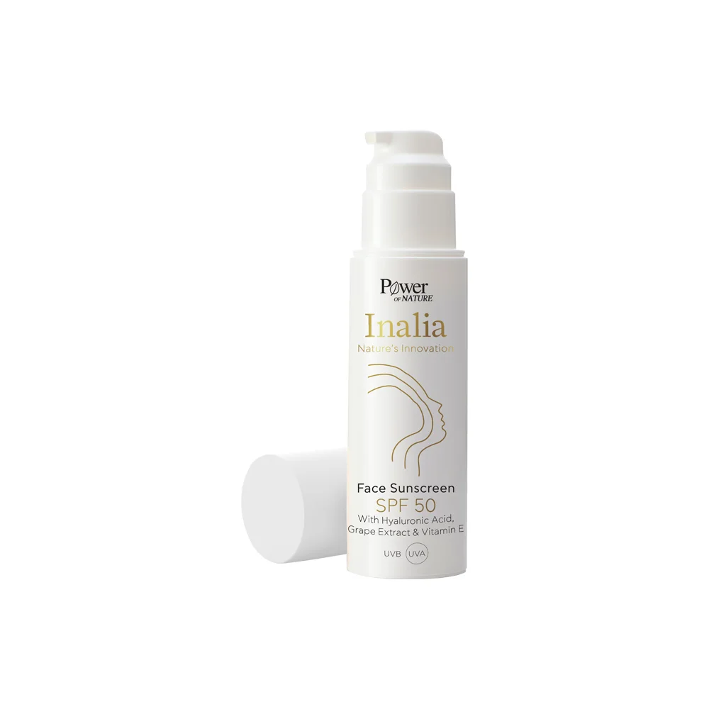 Power Of Health Inalia Face Sunscreen Face Sunscreen SPF50 50ml