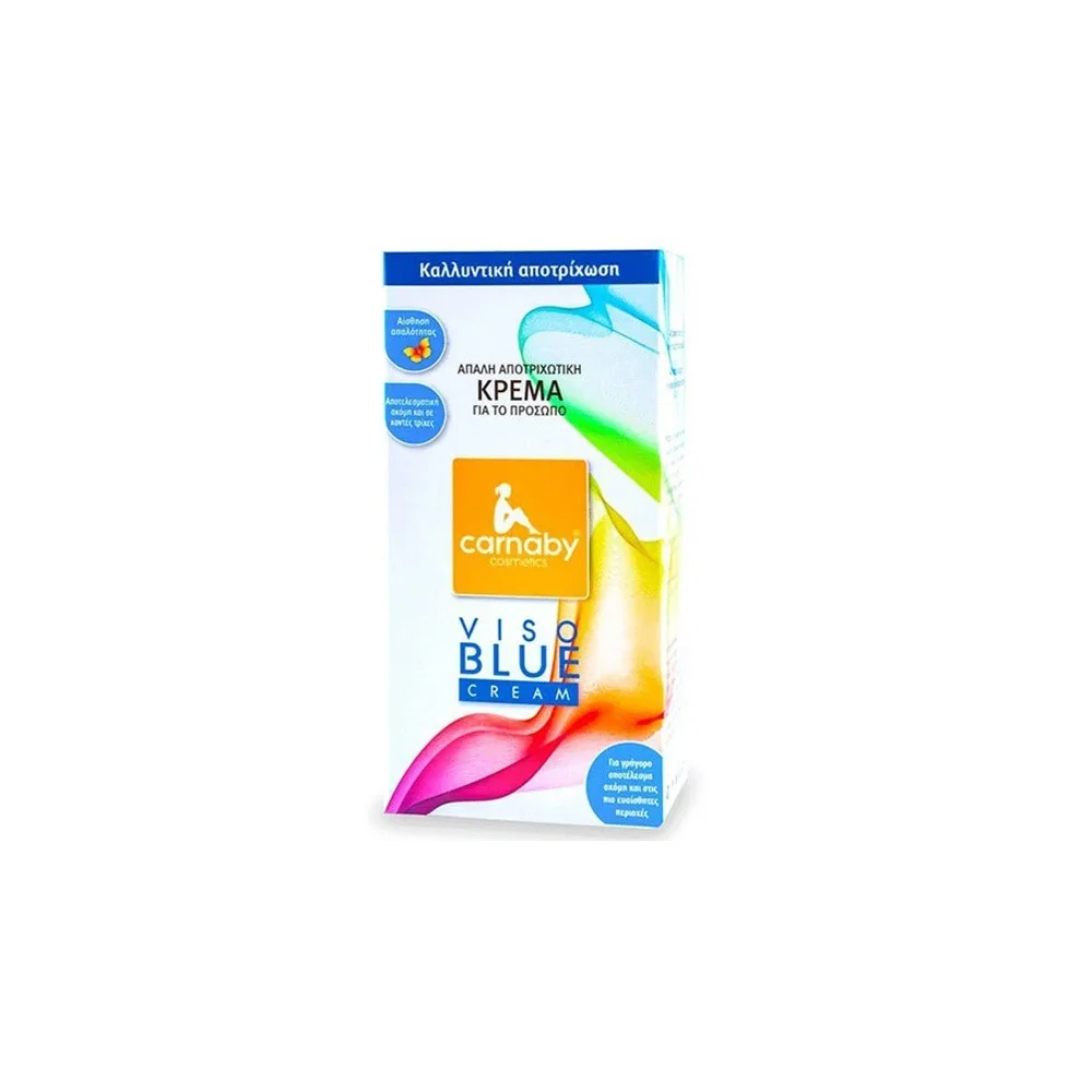 Carnaby Viso Blue Cream Depilatory Cream 60ml