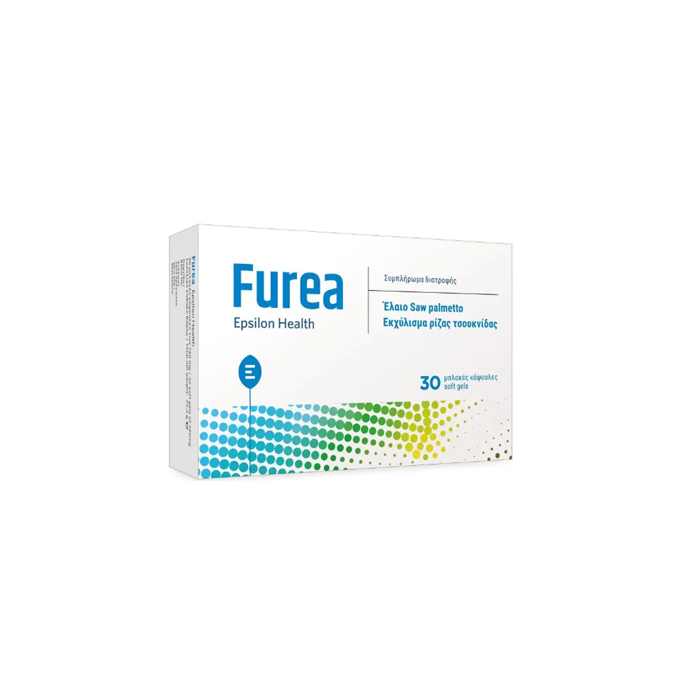 Epsilon Health Furea Συμπλήρωμα Διατροφής Με Έλαιο Saw Palmetto & Εκχύλισμα Τσουκνίδας 30 κάψουλες