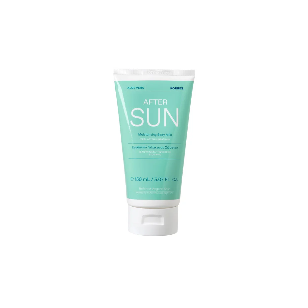 Korres Aloe Vera After Sun Moisturising Body Milk 150ml