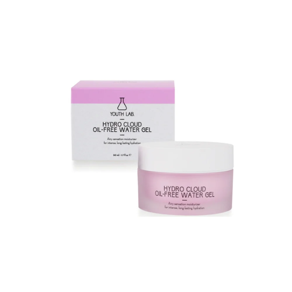 YOUTH LAB. Hydro Cloud Oil Free Water Gel Μη Λιπαρό Ενυδατικό Κρεμοτζέλ Για Όλους Τους Τύπους Δέρματος 50ml