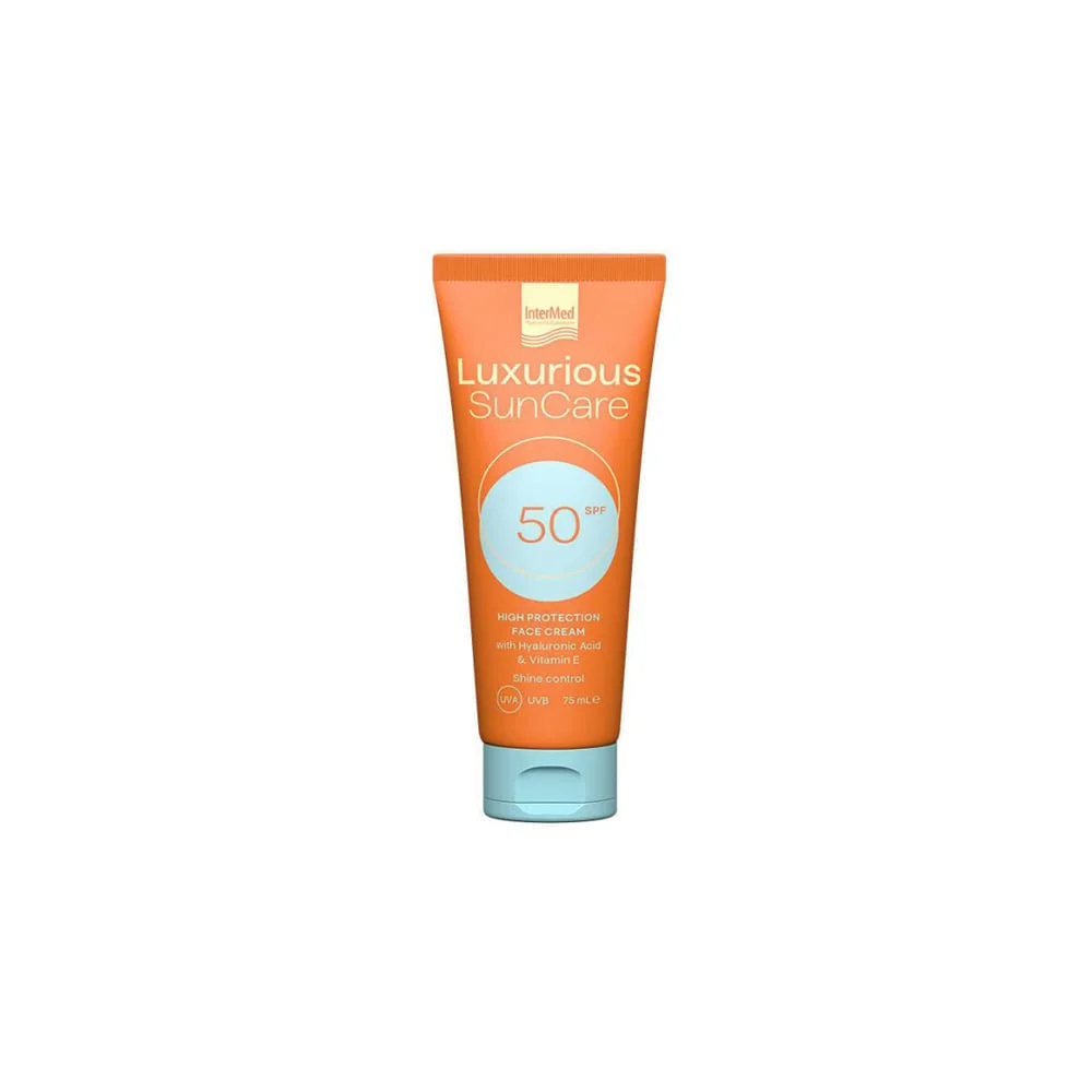 InterMed Luxurious SunCare High Protection Face Cream SPF50 75ml