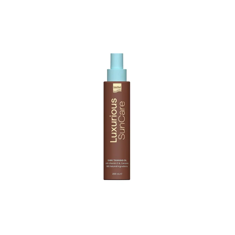 InterMed Luxurious SunCare Dark Tanning Oil 200ml