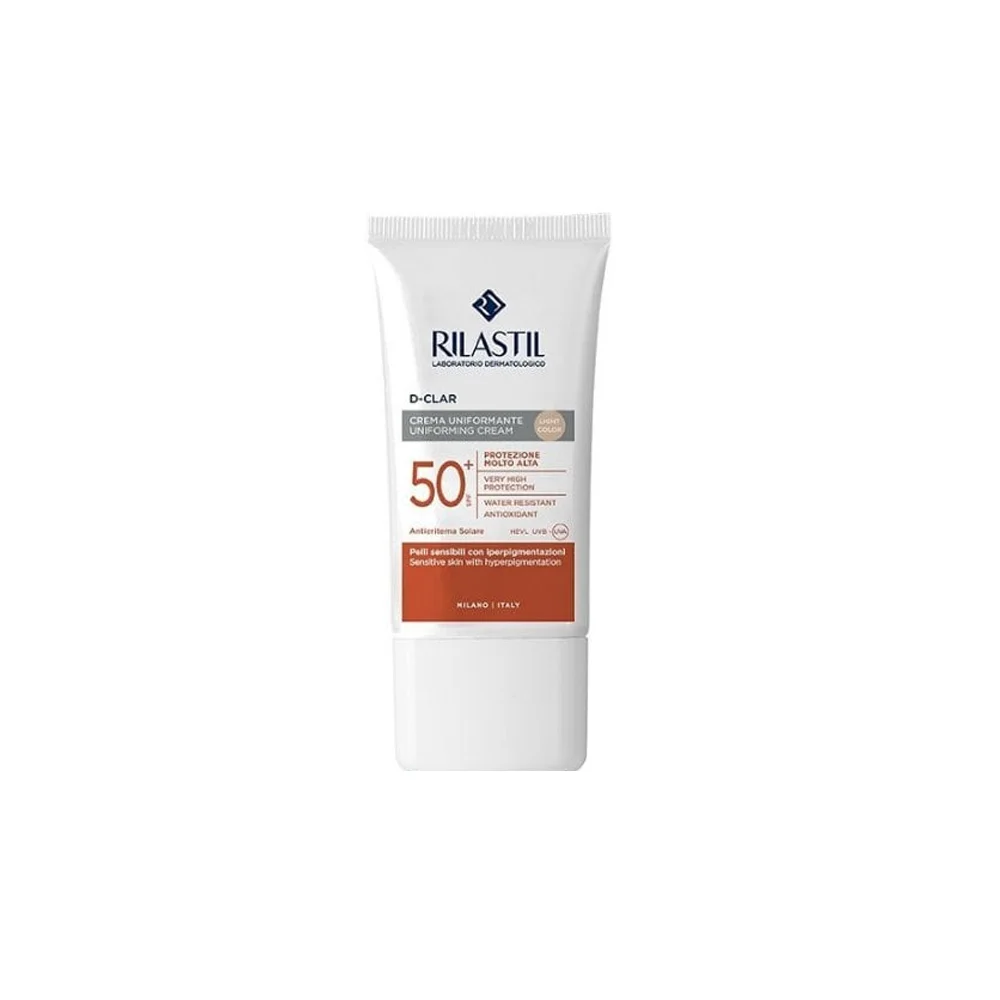 Rilastil D-Clar Uniforming Cream SPF50+ Light Shade 40ml