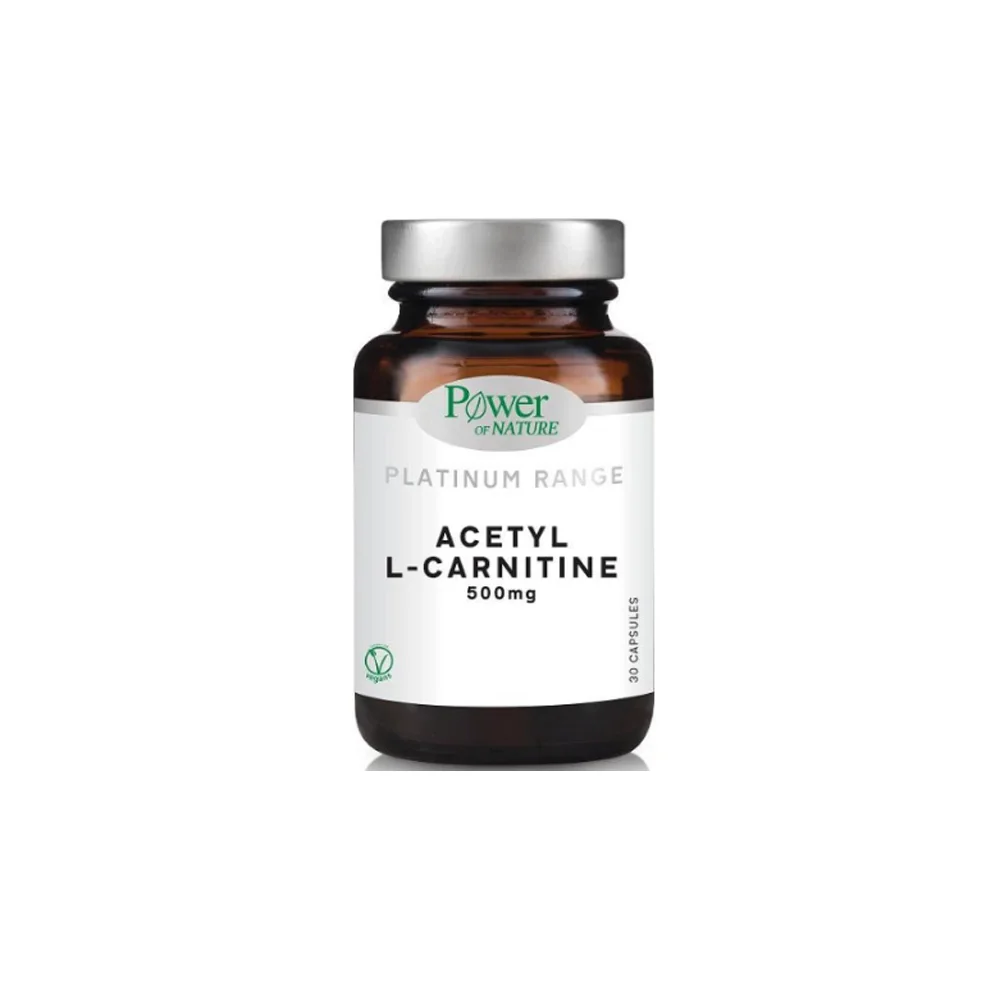 Power Health Platinum Range Acetyl L-Carnitine 500mg 30 capsules