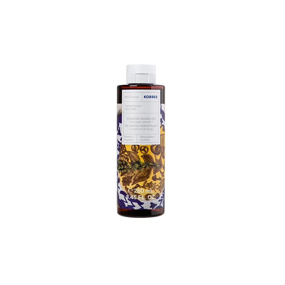 Korres Renewing Shower Gel Thyme Honey 250ml