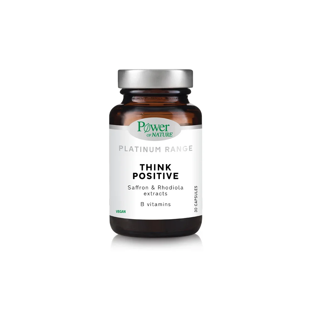 Power Health Platinum Range Think Positive Nutritional Supplement Contributing to Normal Psychological Function 30 capsules