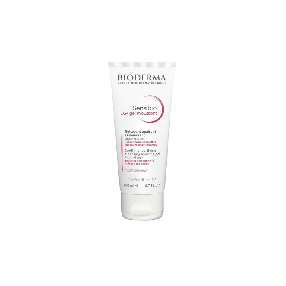 Bioderma Sensibio DS+ Gel Καταπραϋντικό Τζελ Καθαρισμού Για Ευαίσθητο Δέρμα Με Σμηγματορροϊκή Δερματίτιδα 200ml