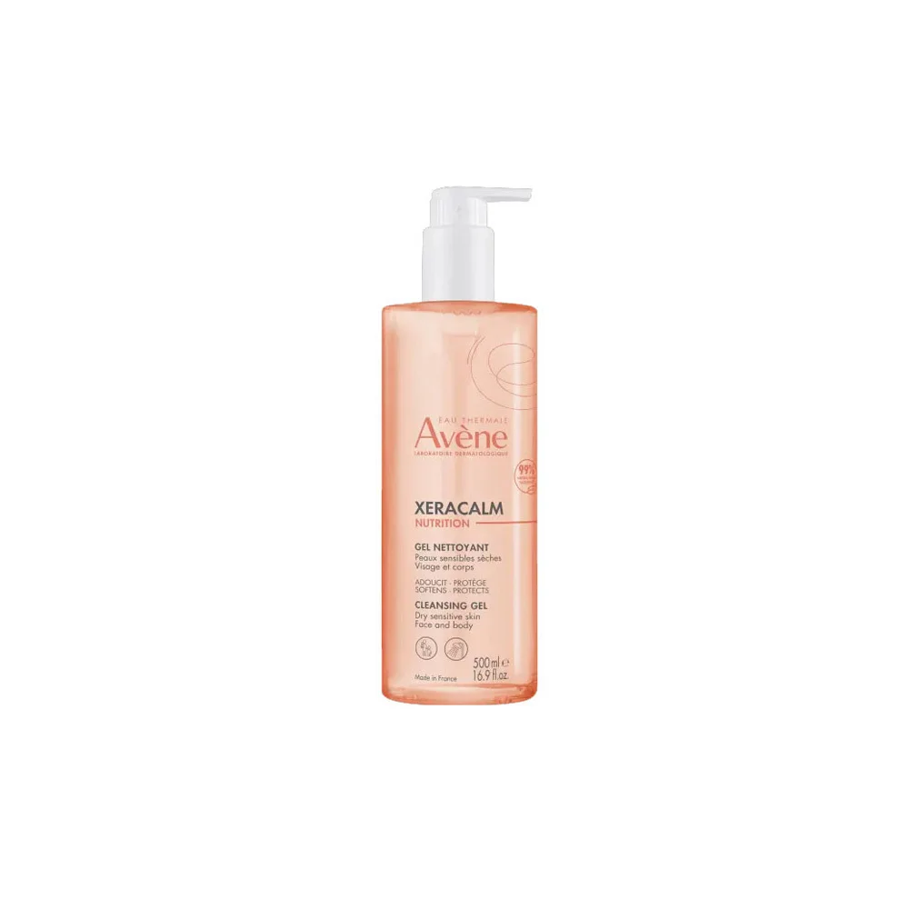 Avène XeraCalm Nutrition Cleansing Gel For Dry Sensitive Skin 500ml