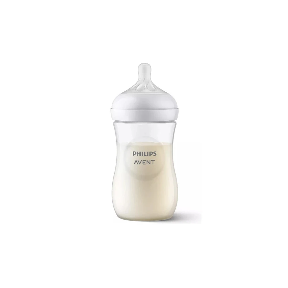 Philips Avent Natural Response Plastic Baby Bottle 1m+ 260ml