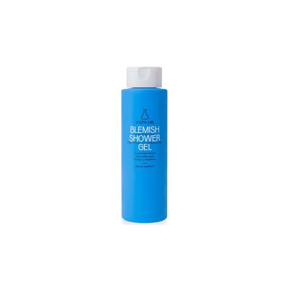 YOUTH LAB. Blemish Shower Gel Τζελ Καθαρισμού Σώματος Για Έλεγχο & Πρόληψη Της Ακμής 400ml