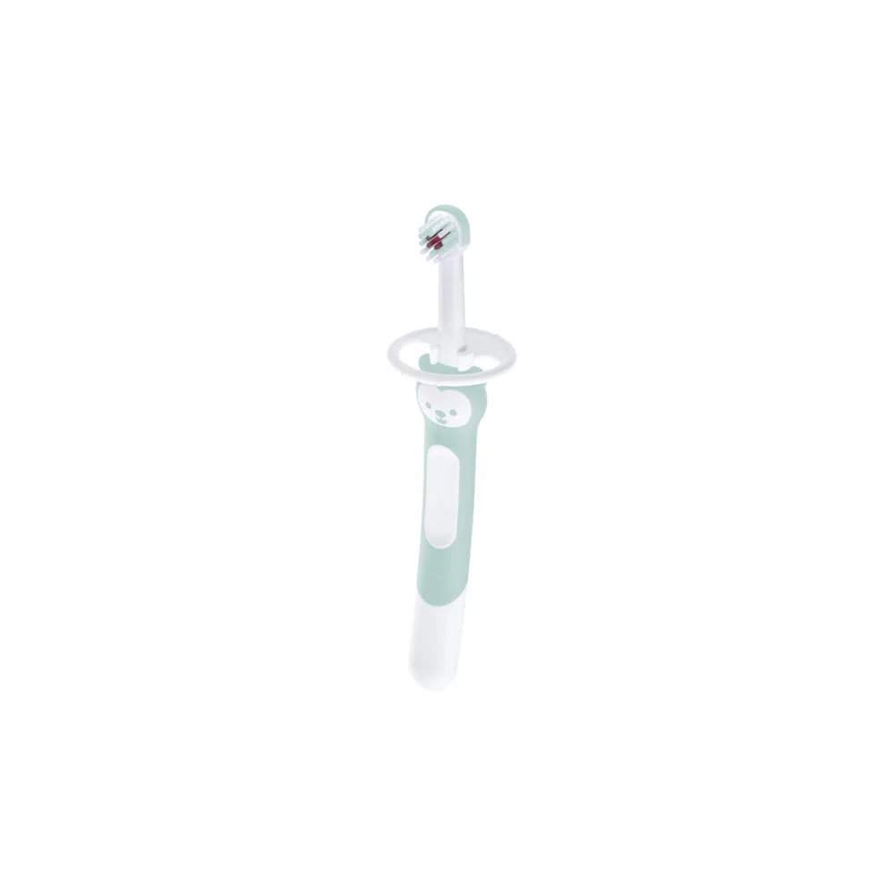 Mam Training Brush Training Toothbrush With Protection Shield 5+ Months Turquoise 1 piece