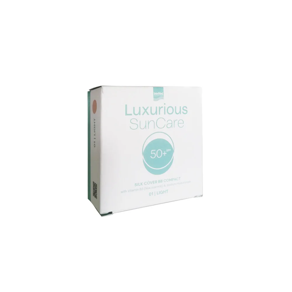 InterMed Luxurious SunCare Silk Cover BB Compact SPF50+ High Sun Protection Powder 12gr