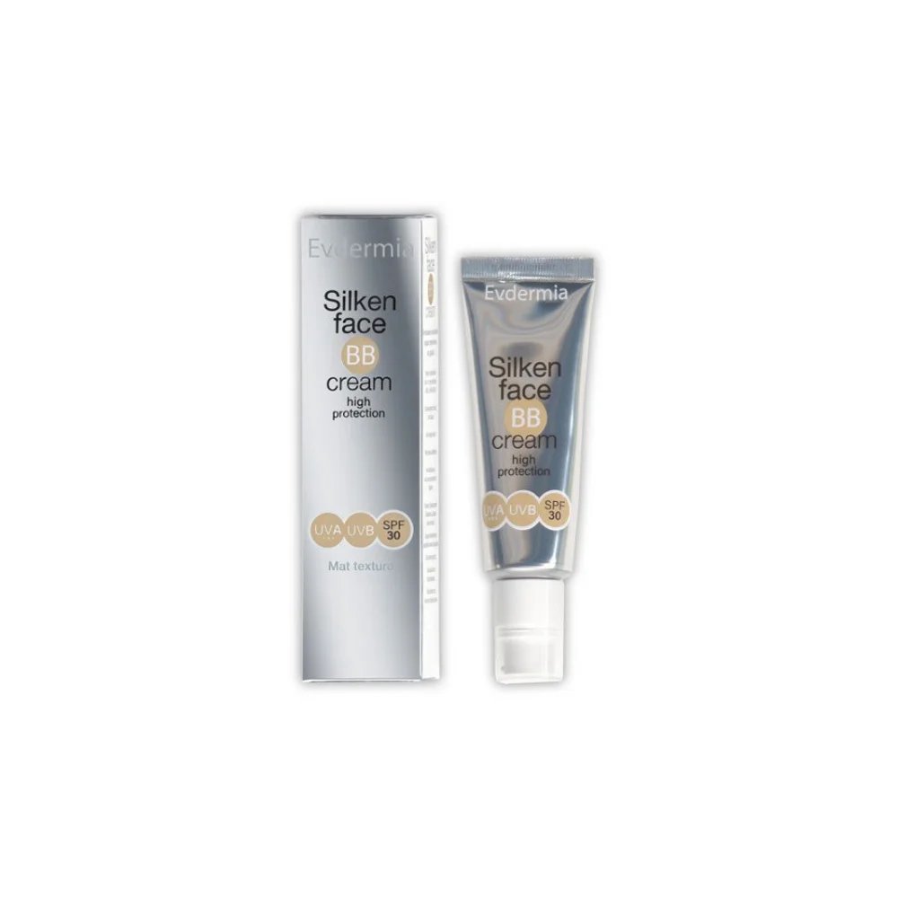 Evdermia Sliken Face BB Cream SPF30 Moisturizing Face Cream With Color 50ml