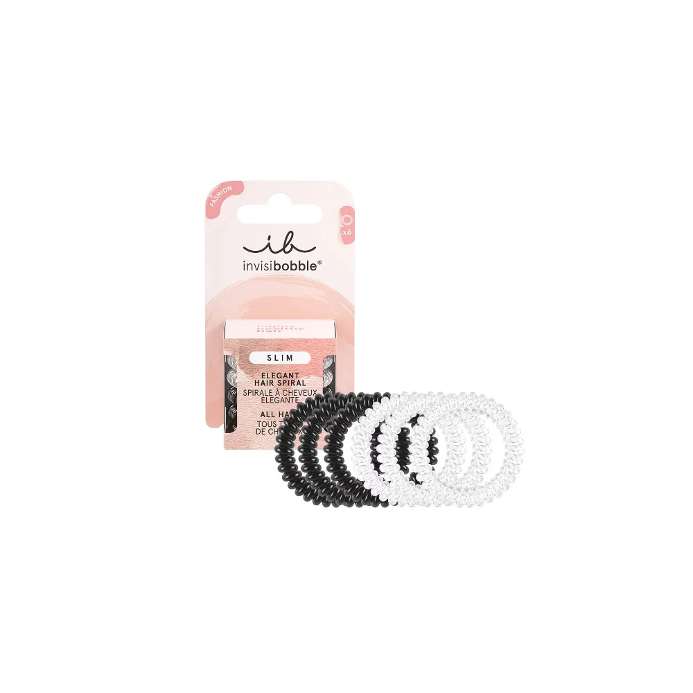 Invisibobble Slim Day And Night Hair Scrunchies 6 pieces