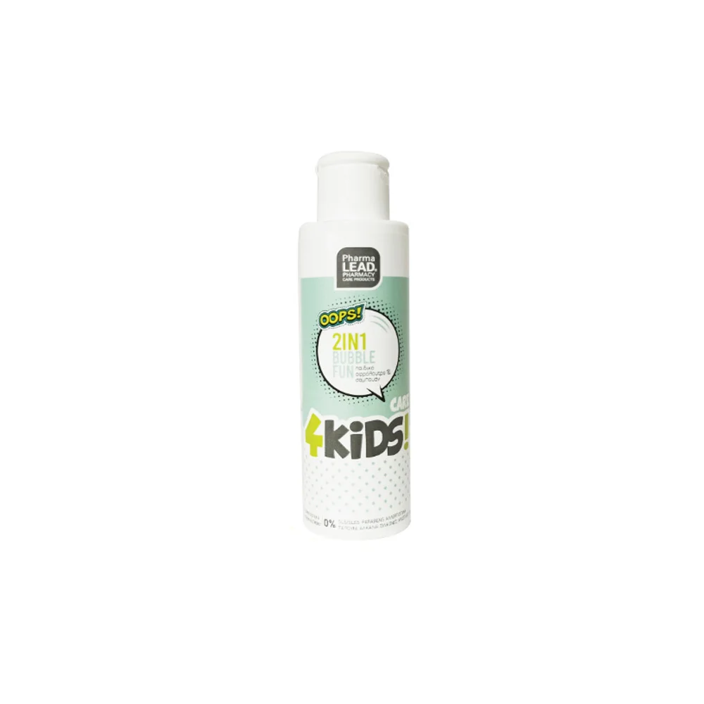 Pharmalead 4 Kids Bubble Fun 2 In 1 Children's Bubble Bath & Shampoo 100ml