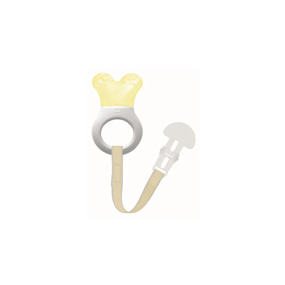 Mam Mini Cooler & Clip 2+ Months Poly Ring Cools Baby's Sensitive Gums 1 piece