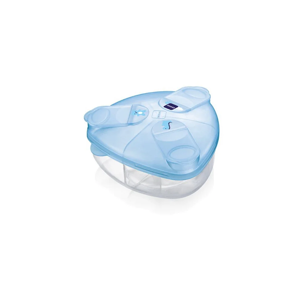 Mam Milk Powder Box Blue Milk Powder Container 1 piece