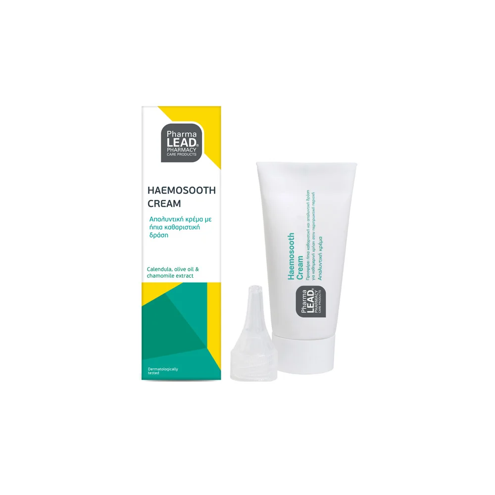 Pharmalead Haemosooth Cream Herbal Cream With Emollient & Cleansing Properties For Hemorrhoid Care 30ml