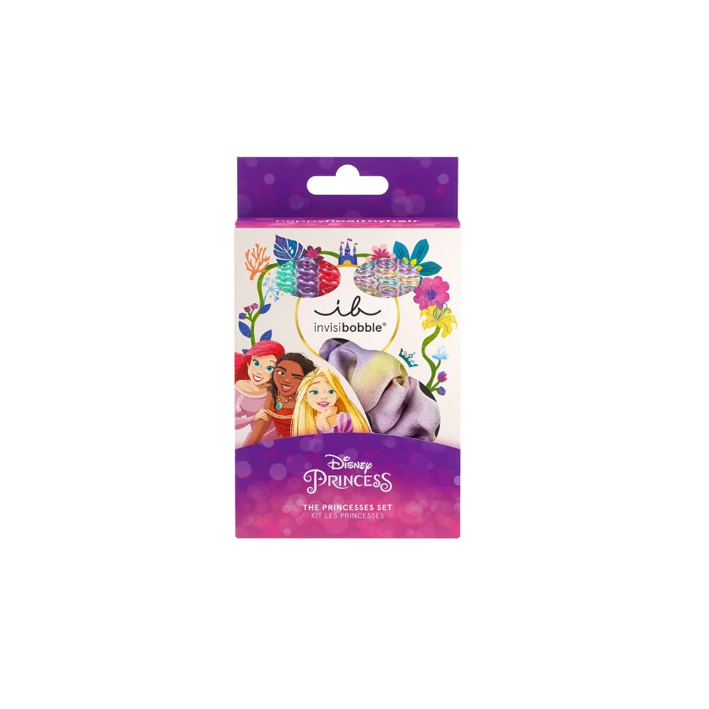 Invisibobble Kids Set Disney The Princesses Hair Scrunchies 7 pieces