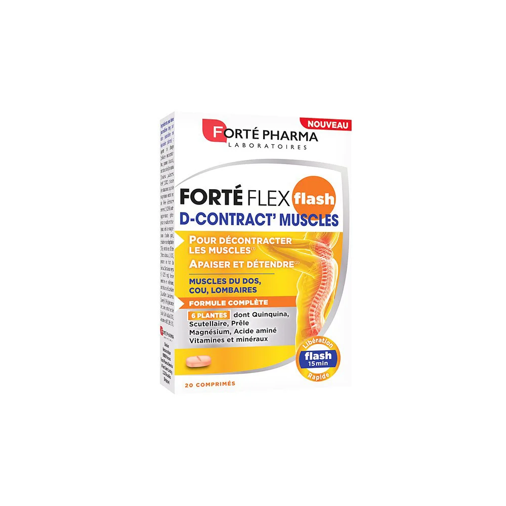 Forte Pharma Forte Flex Flash D-Contract Muscles 20 tablets