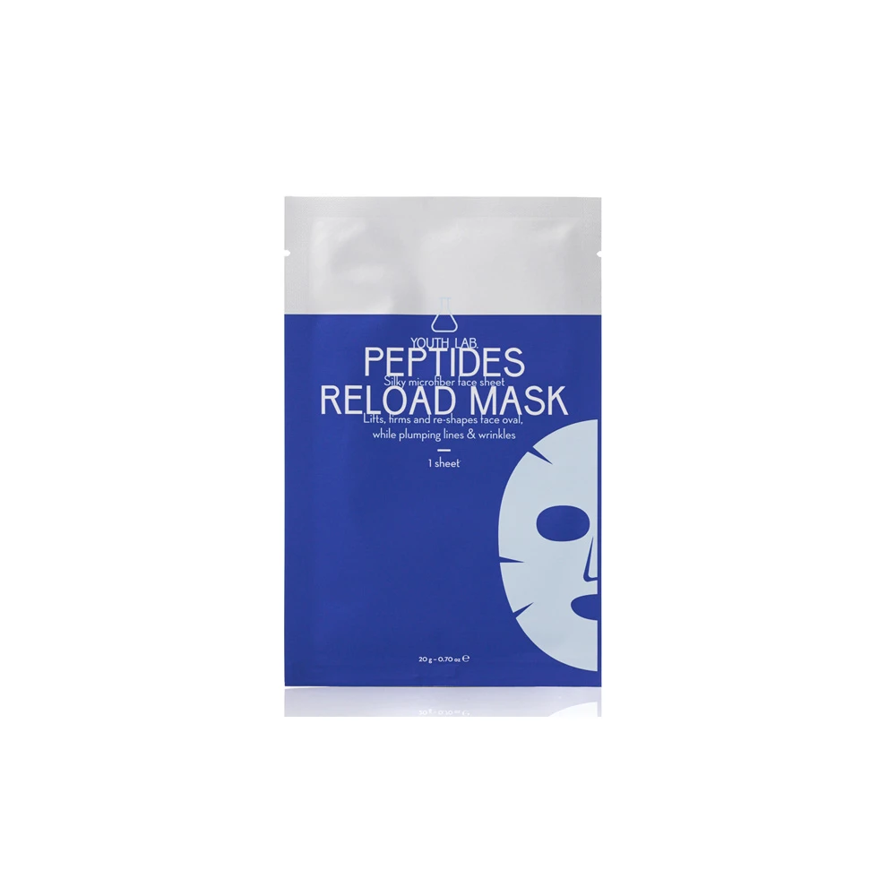 YOUTH LAB. Peptides Reload Mask Υφασμάτινη Μάσκα Προσώπου Με Πεπτίδια 1 τεμάχιο