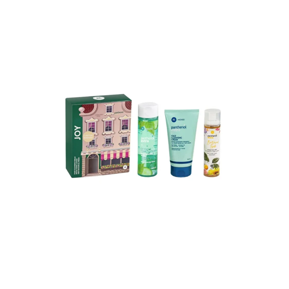 Medisei Promo Panthenol Extra Joy Detox Tonic Lotion Tonic Lotion 200ml + Botanical Fresh Aromatic Mist 100ml + Face Cleansing Cream 150ml