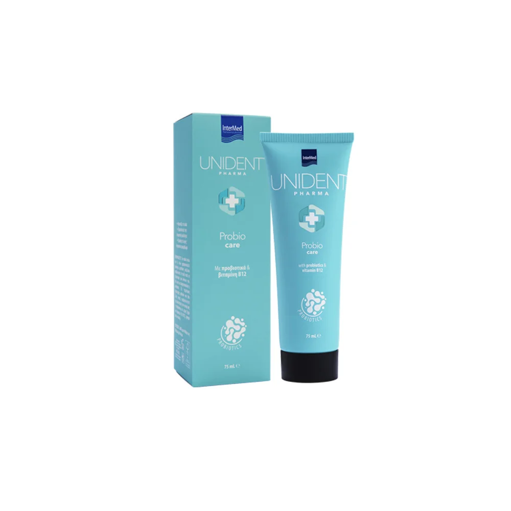 Intermed Unident Pharma Probio Care Toothpaste 75ml