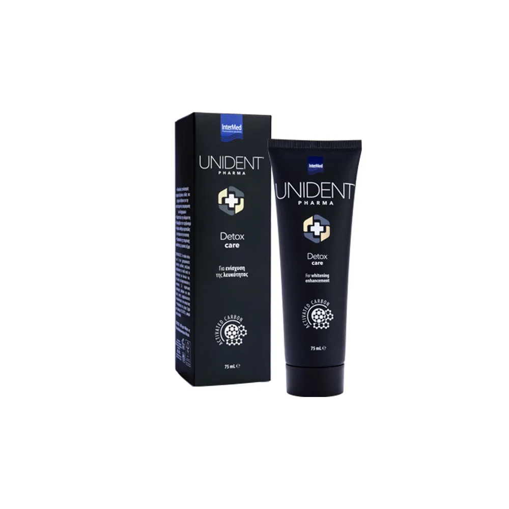 Intermed Unident Pharma Detox Care Whitening Toothpaste 75ml