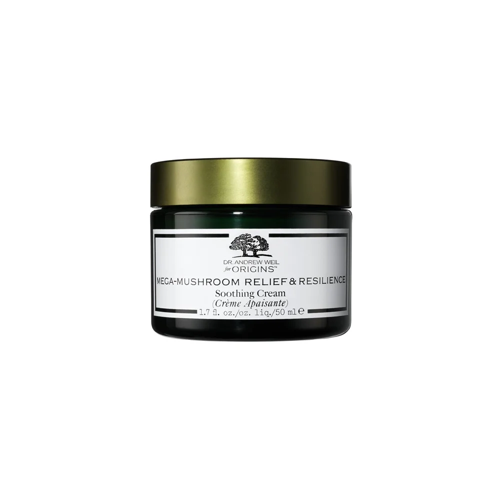 Origins Mega-Mushroom Relief & Resilience Soothing Cream Anti-Tightness & Redness Moisturizing Face Cream 50ml