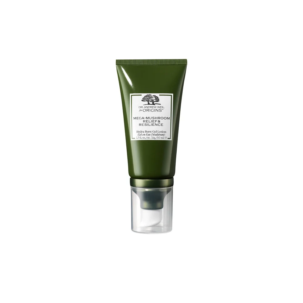 Origins Mega-Mushroom Relief & Resilience Hydra Burst Gel Lotion Αναζωογονητική & Ενυδατική Λοσιόν Προσώπου Καταπραύνει Την Ευαίσθητη Επιδερμίδα 50ml