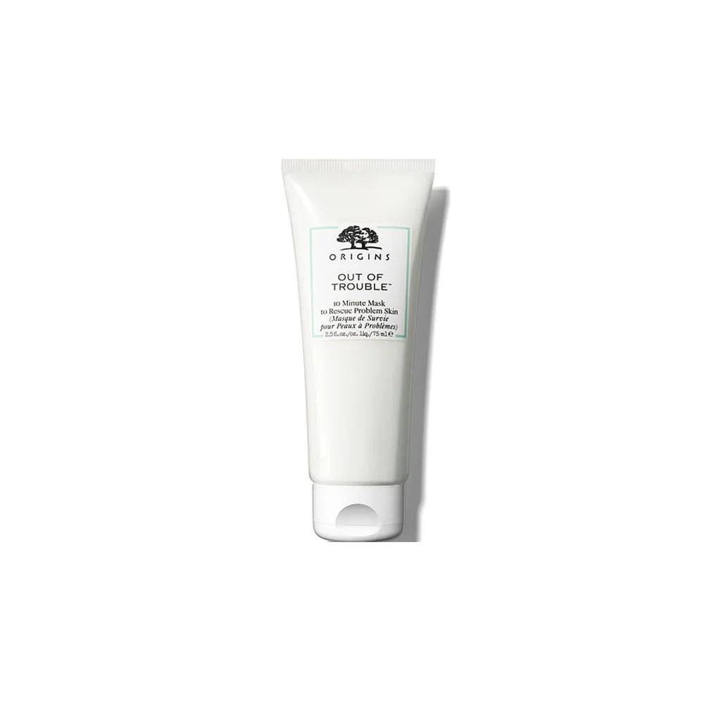 Origins Out Of Trouble 10 Minute Mask Τo Rescue Problem Skin Καταπραυντική Μάσκα Για Δέρματα Με Ατέλειες 75ml