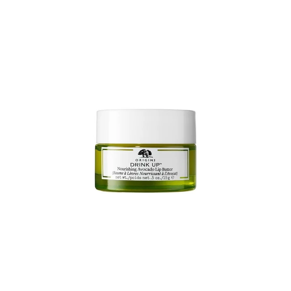 Origins Drink Up Nourishing Avocado Lip Butter Βούτυρο Θρέψης Για Τα Χείλη Με Αβοκάντο 15gr
