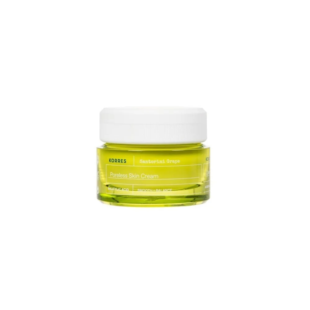 Korres Santorini Grape Poreless Light Skin Cream Κρέμα Προσώπου Για Ενυδάτωση & Σύσφιξη 40ml