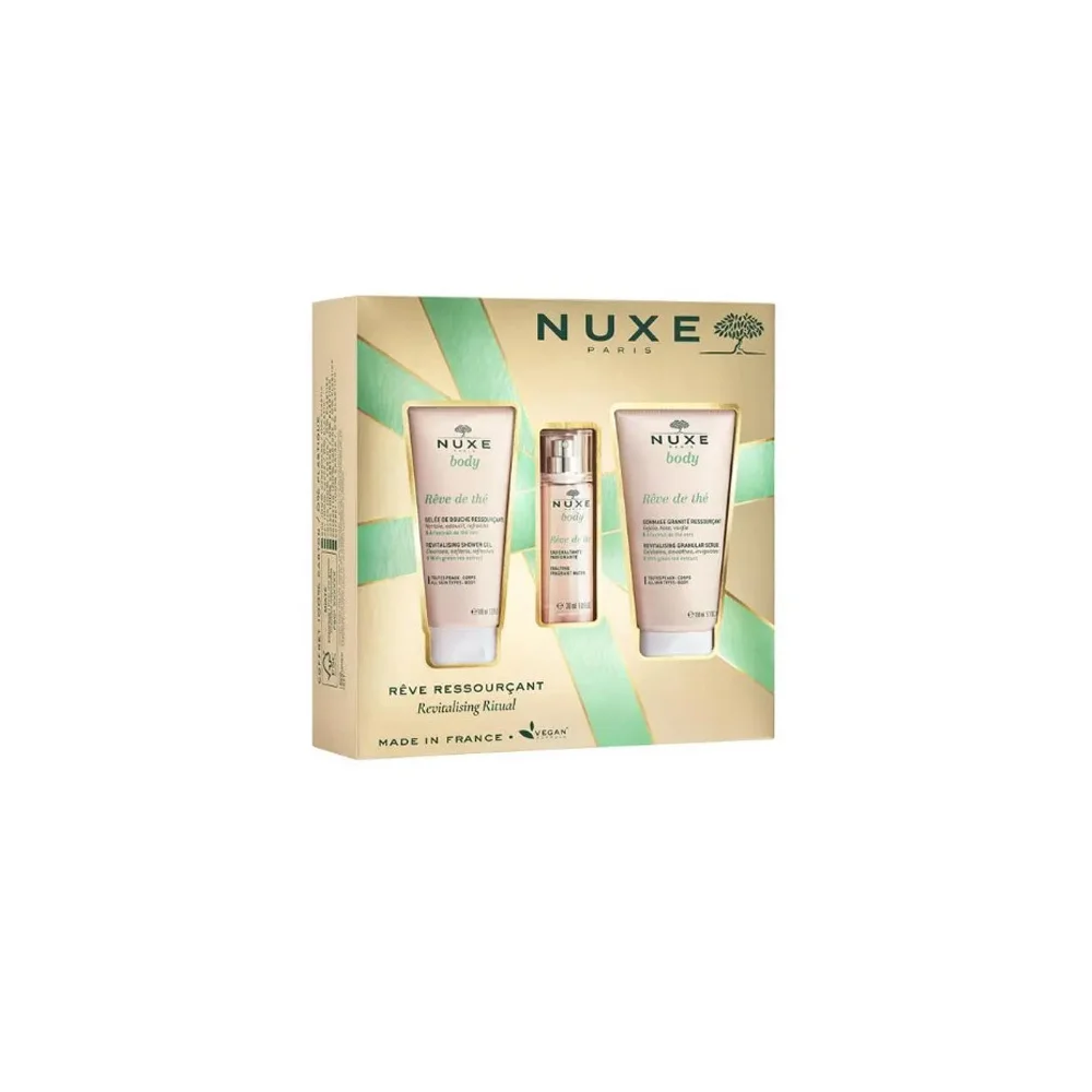 Nuxe Promo Reve De The Shower Gel 100ml & Scub Exfoliating Cream 150ml & Fragrant Water 30ml