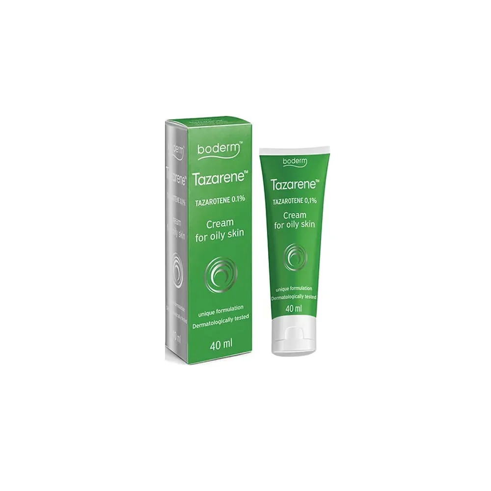 Boderm Tazarene 0.1% Κρέµα Για Τοπική Εφαρµογή Σε Λιπαρό Δέρµα 40ml