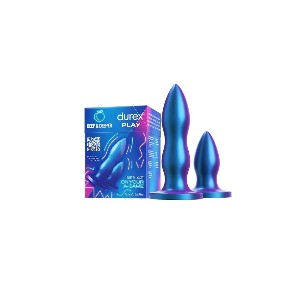 Durex Butt Plug Single & Double Level Anal Wedges 2 pieces