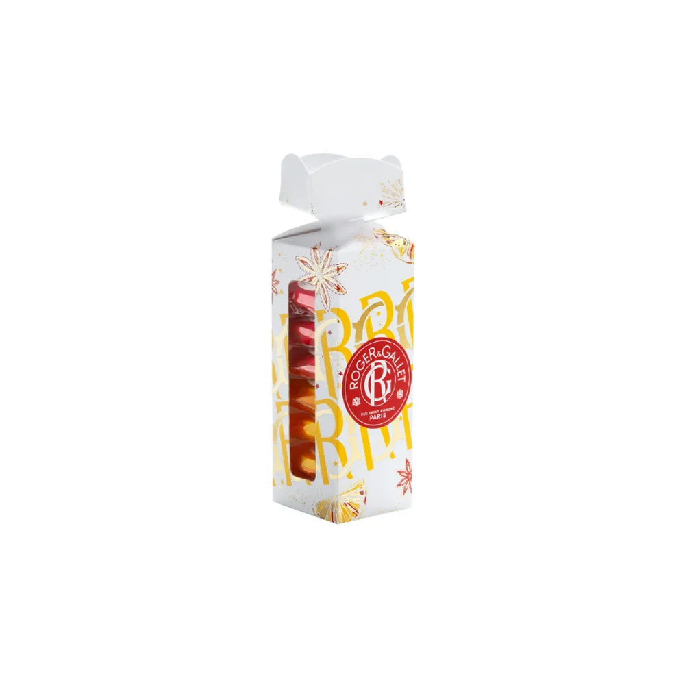 Roger & Gallet Promo Energizing Bath Tablets Collection Gingembre Rouge & Bois d'Orange 6 pieces