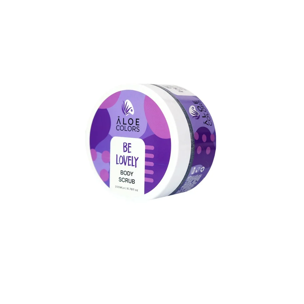 Aloe Colors Be Lovely Body Scrub Απελπιστικό Σώματος Mε Βιολογική Αλόη & Βιταμίνες 200ml