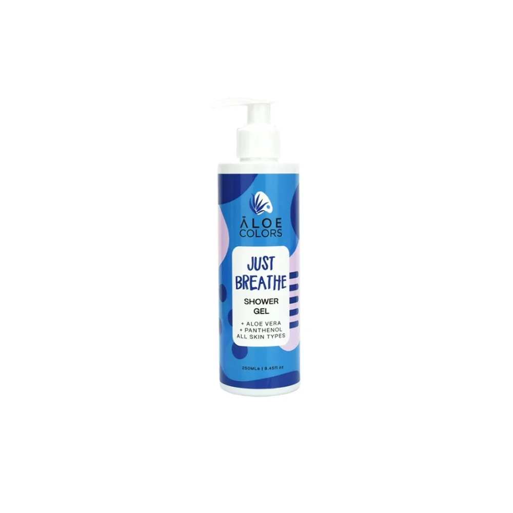 Aloe Colors Just Breathe Shower Gel Gentle Moisturizing Body Shower Gel 250ml
