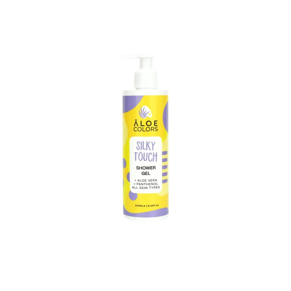 Aloe Colors Silky Touch Shower Gel Απαλό Ενυδατικό Αφρόλουτρο Σώματος 250ml