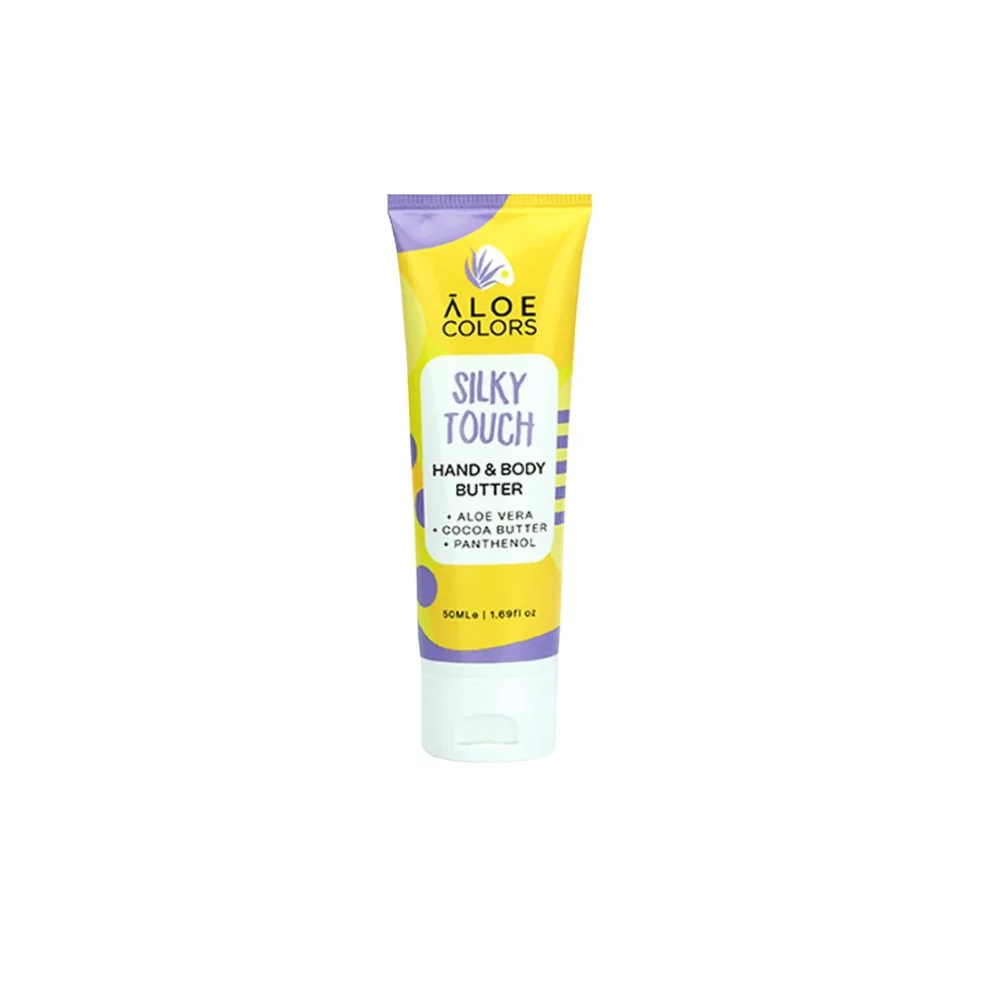 Aloe Colors Silky Touch Hand & Body Butter Eνυδατικό Βούτυρο Σώματος & Χεριών 50ml