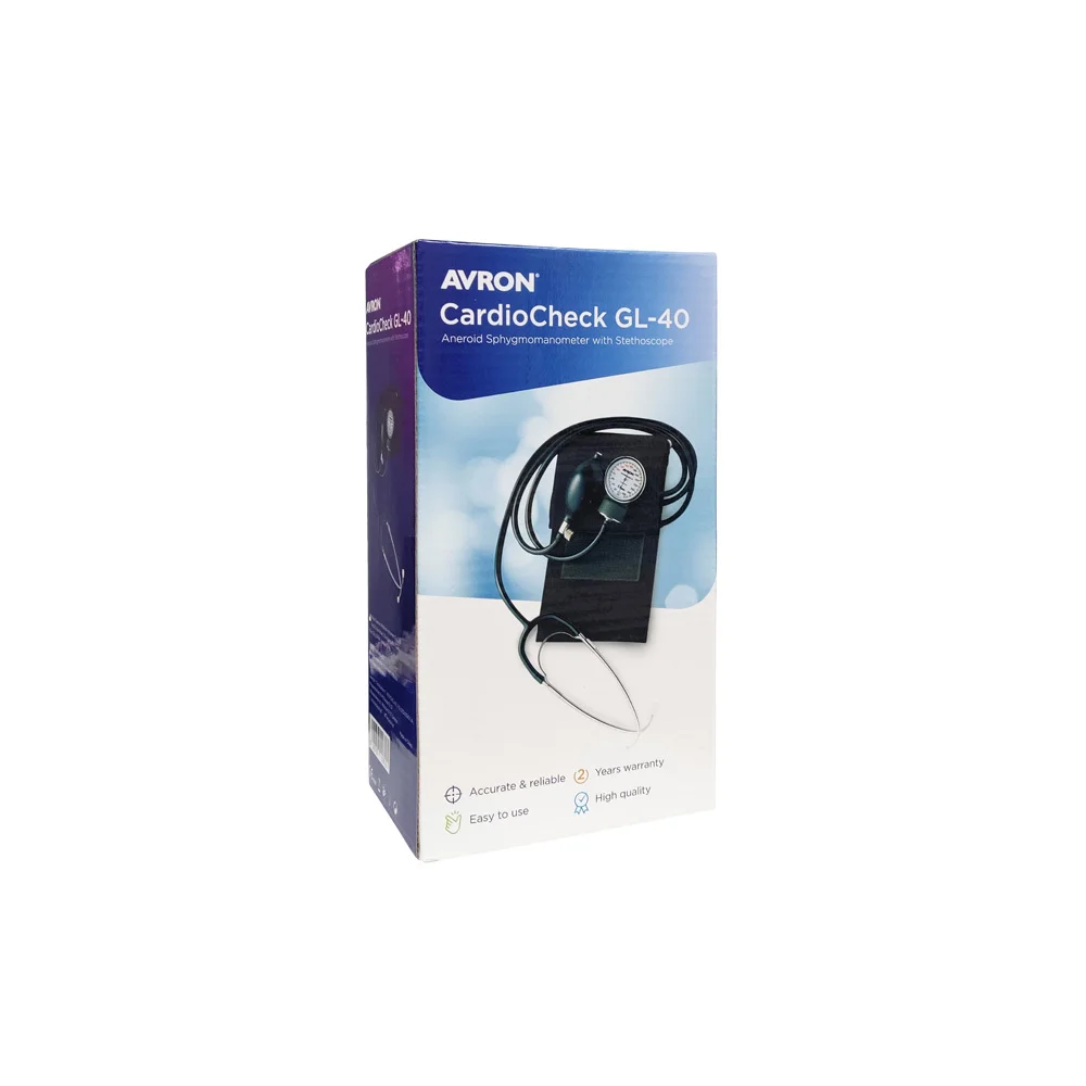 Avron CardioCheck GL-40 Κλασικό Πιεσόμετρο Με Ακουστικά 1 τεμάχιο