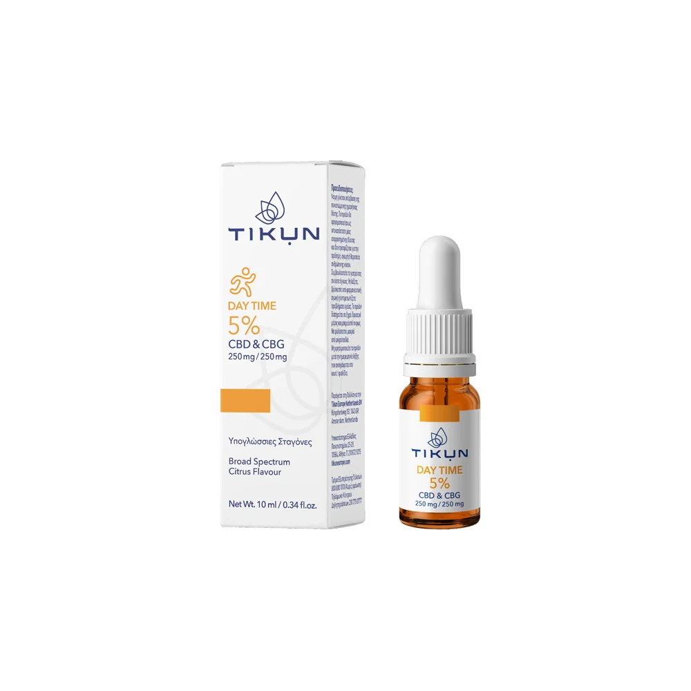Tikun Day Time 5% Hemp Oil Sublingual Drops 10ml